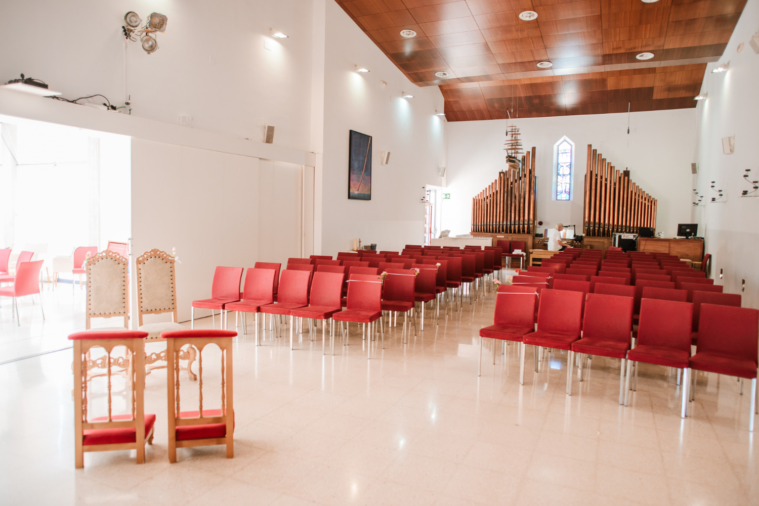 Cadeiras para igreja